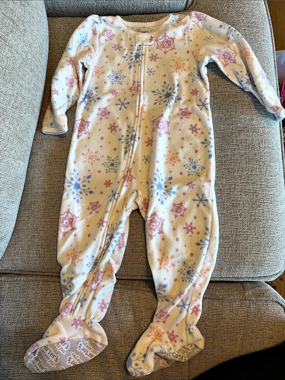 Carter's Just One You Fleece Footed Pajama Sleeper Footed Pajama Sleeper, Size